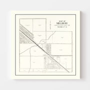 map of Millbury
