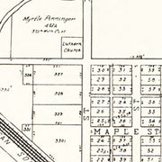 old Millbury map