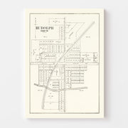 map of Rudolph