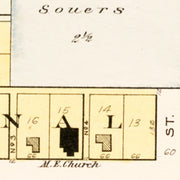old Gettysburg map