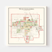 map of West Alexandr