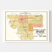 map of Kiowa County