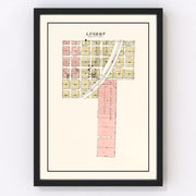 Lugert Vintage Map 1913