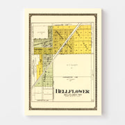 map of Bellflower