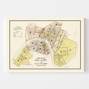 map of Oil City