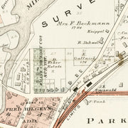 old Cedarburg map