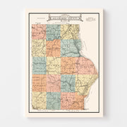 map of Allamakee Cou