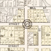 old Evansville map