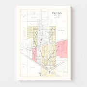 map of Clinton