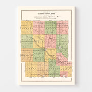 map of Guthrie Count