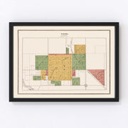 Panora Vintage Map 1917
