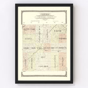 Cheyenne County Vintage Map 1928