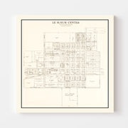 map of Le Sueur Cent