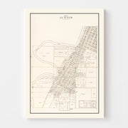 map of Le Sueur