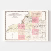 map of Tazewell Coun