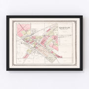 Morton Vintage Map 1929