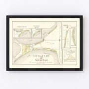 Shoreham Vintage Map 1929