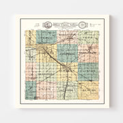map of Elkhart Count
