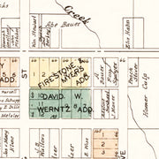 old Wakarusa map
