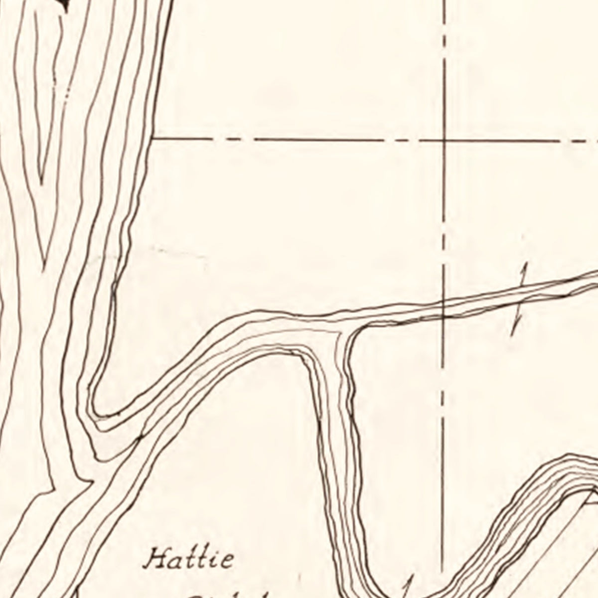 Restored historic details from the 1929 city map of Bristol, Indiana