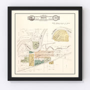Bristol Vintage Map 1929