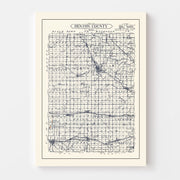 map of Benton County