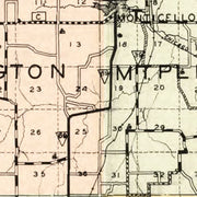 old Green County map
