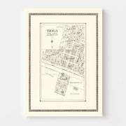 map of Tioga