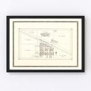 Epping Vintage Map 1937