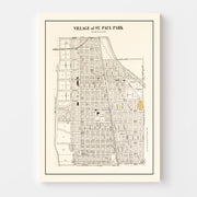 map of Saint Paul Pa