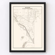 Dellwood Vintage Map 1938