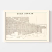 map of Lake St Croix
