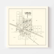 map of Larwill