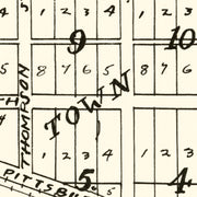 old Larwill map