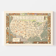 map of United States