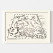 map of Silk Road
