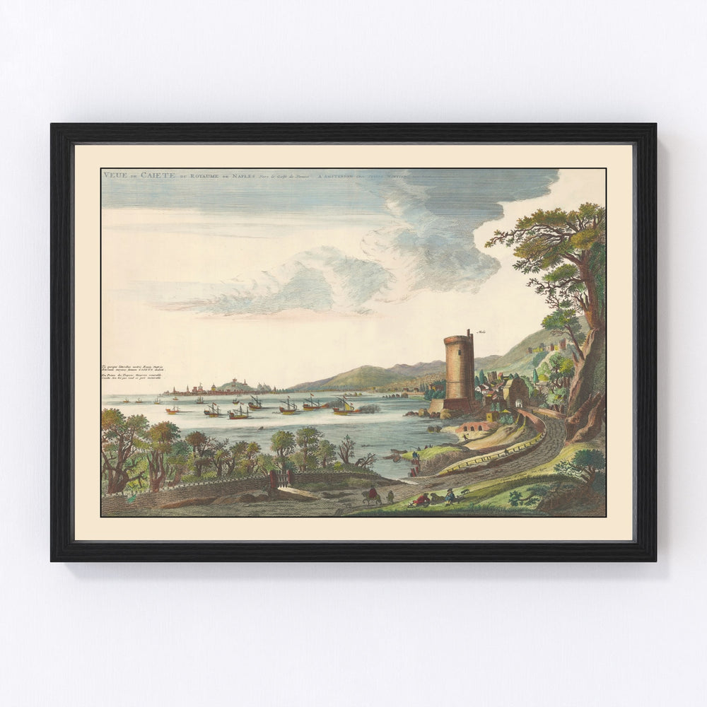 Gaeta Vintage Map 1704