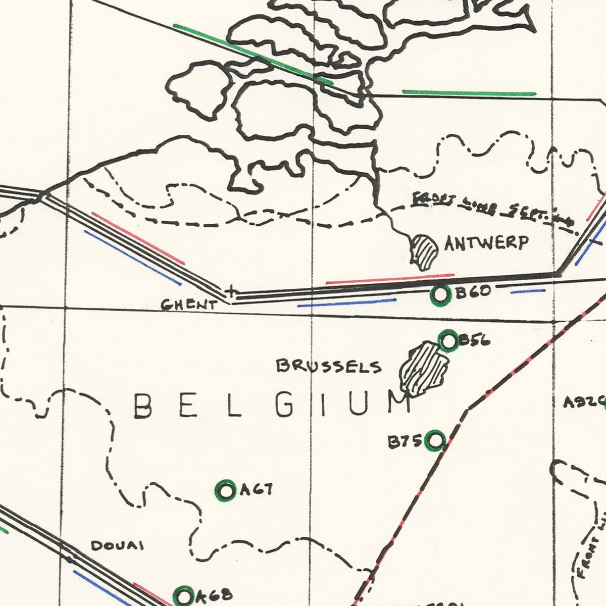 Restored historic details from the 1972 region map of County