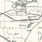 old military map
