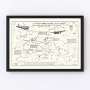 Europe Vintage Map 1972