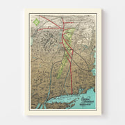 map of United States