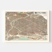 map of Osaka