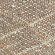 old Osaka map