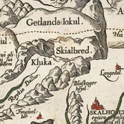 old Iceland map