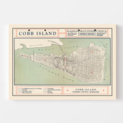 map of Cobb Island