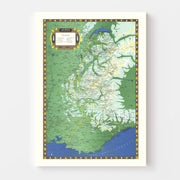 map of French Alps