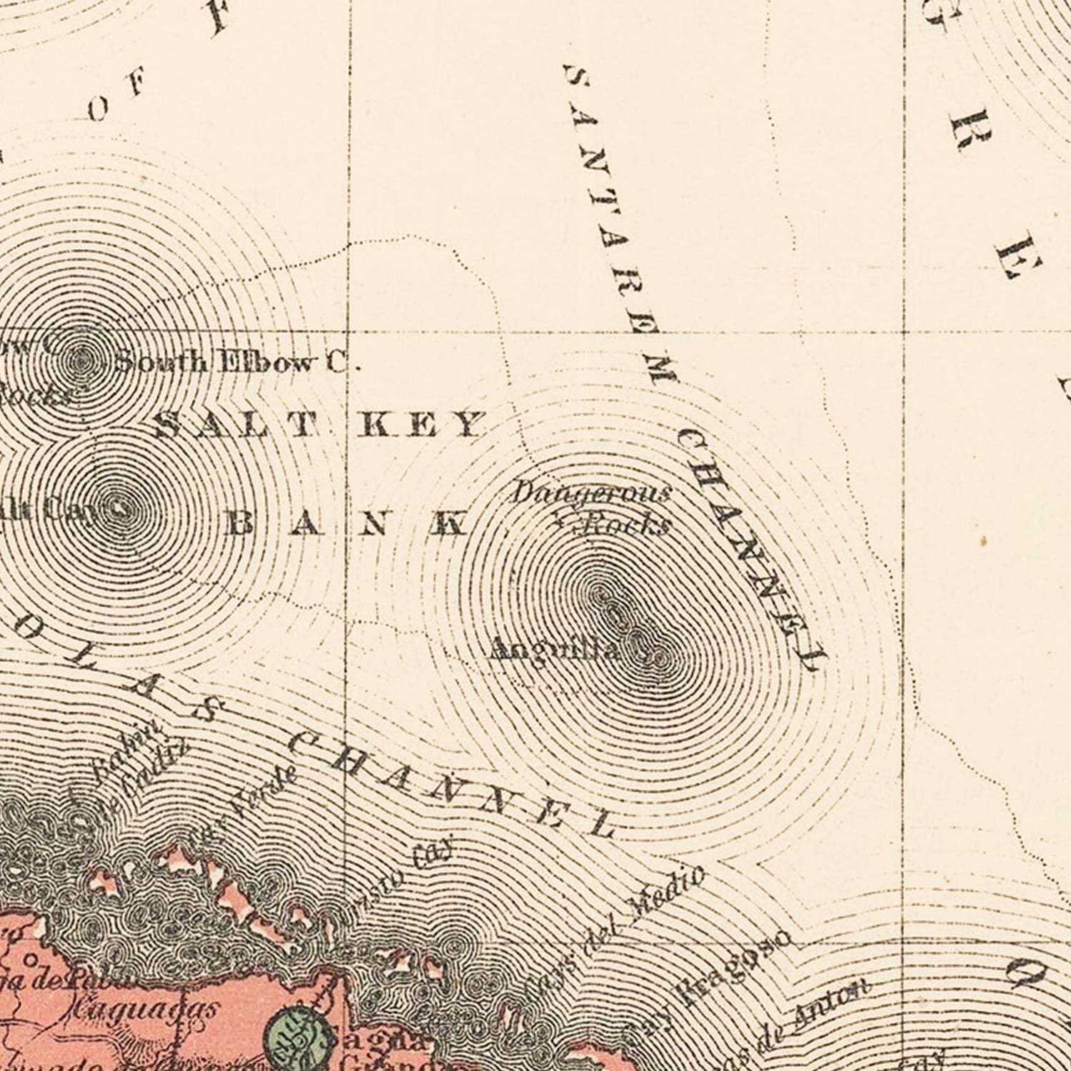 Restored historic details from the 1898 country map of County