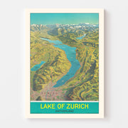 map of Zurich