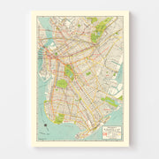 map of Brooklyn