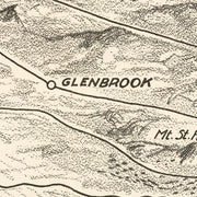 old Napa Valley map
